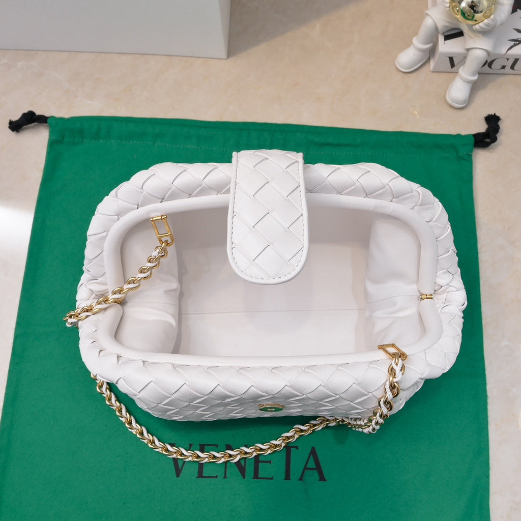 Teen Lauren 1980 With Chain 31.5 White Leather Ghw